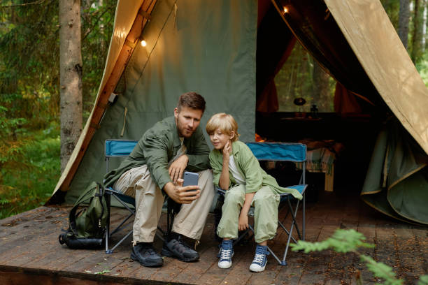 Camping Trip Memories Capturing Moments in Forest