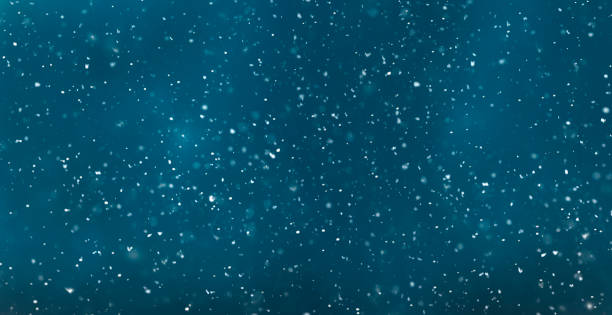 istock Blue Christmas background with snowflakes 2169442871