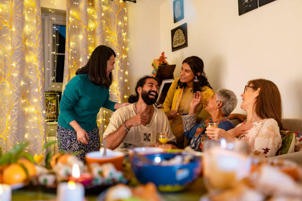 istock Lighting Up Diwali with Family Joy 2169445571