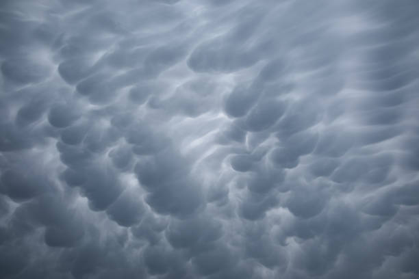 istock Mammatus clouds in the sky 2169446644