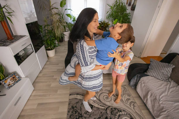 istock Family Celebrating New Home with Dance 2169448362