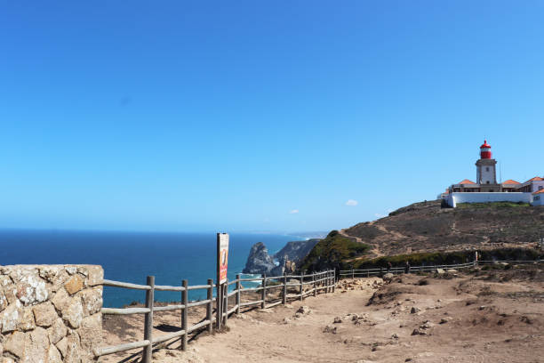 istock A cape with a clear blue sky and a horizon 2169451364