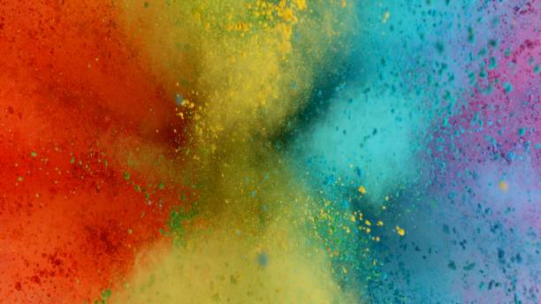 istock Abstract Atmospheric Colored Smoke, Close-up. 2169451850