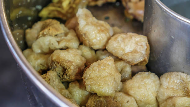 istock Cuanki meatballs, typical of Bandung, cooked in a pan 2169452139