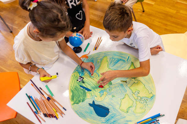 istock Children's workshop about our planet and animals that live in it. 2169457249