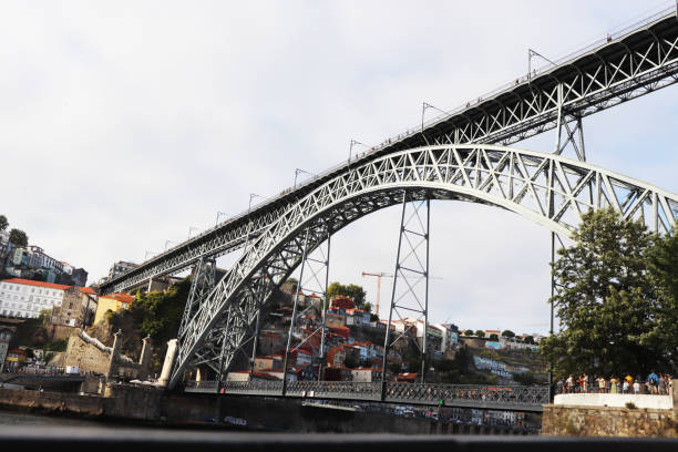 Located on the Douro River in Porto, it is the Luis I Bridge, a World Heritage Site.