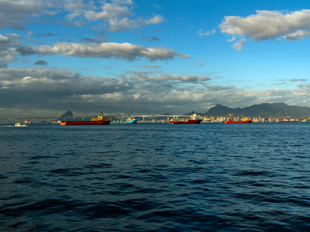 istock Panoramic view of sea cities. 2169460069
