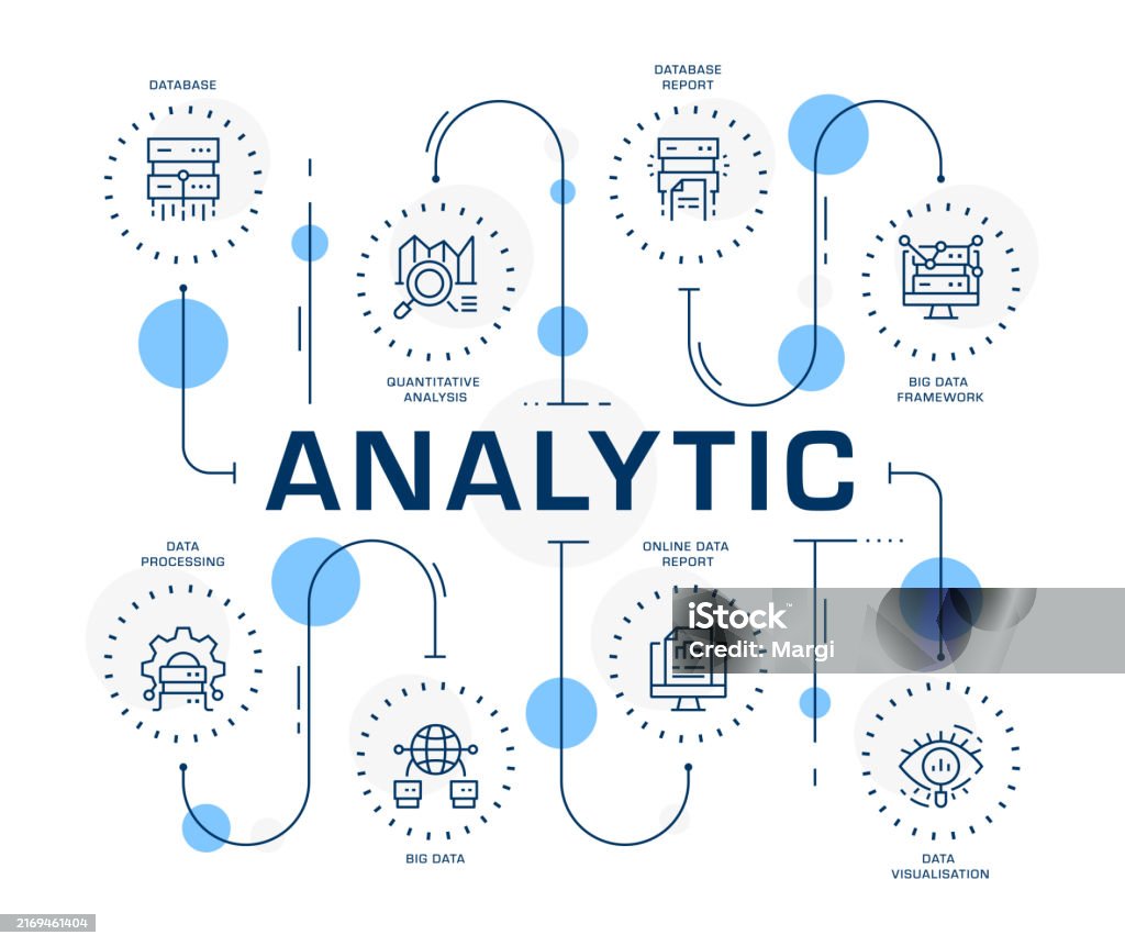 Analytics Stack Infograph Analytics Infographic Template Stock Illustration - Download Image Now ...