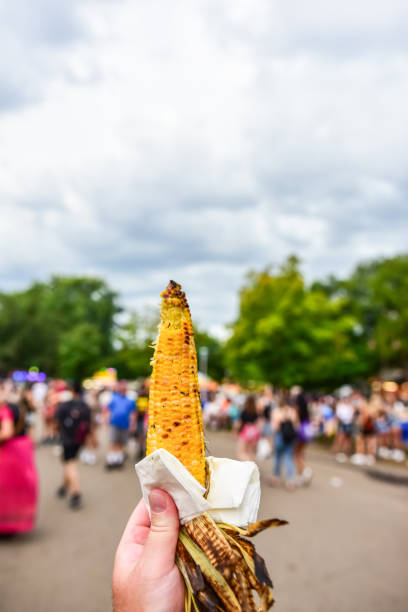 Minnesota State Fair - Corn on the Cob and Storm Cloud