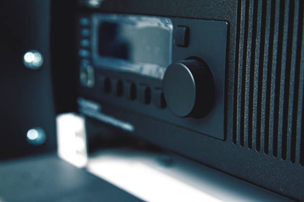 istock Volume knob for the amplifier signal. 2169471450