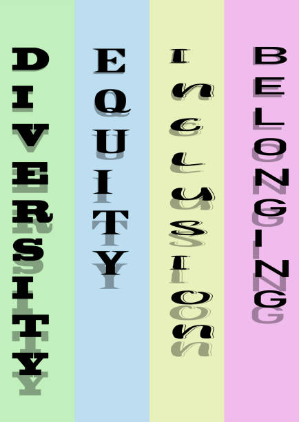 istock Diversity, equity, inclusion and belonging poster art 2169474656