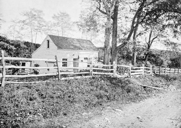 Antique Photograph: Maryland home