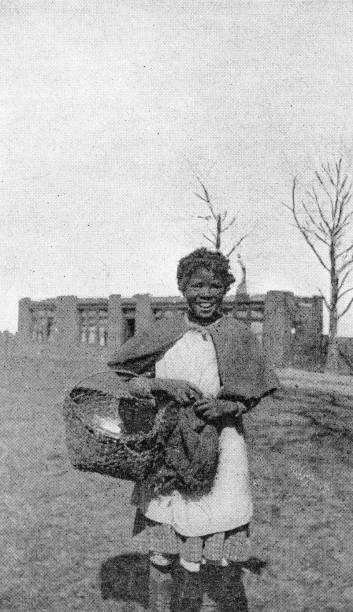 Antique Photograph: People in Southern USA