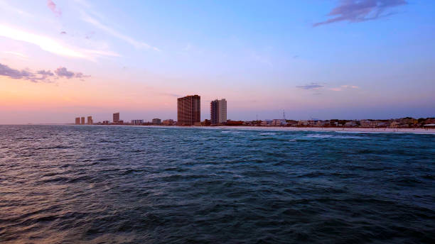 istock Tranquil Sunset Over Panama City Beach 2169487092