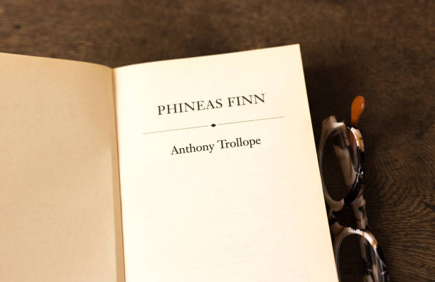 istock Open Book, Title/Author Page, Phineas Finn by Anthony Trollope 2169498415