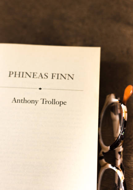 istock Open Book, Title/Author Page, Phineas Finn by Anthony Trollope 2169498427