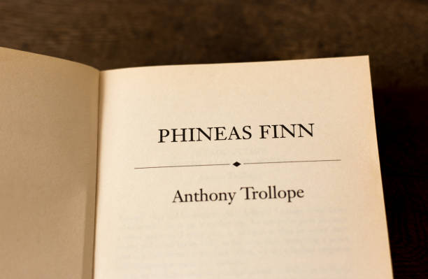 istock Open Book, Title/Author Page, Phineas Finn by Anthony Trollope 2169498435