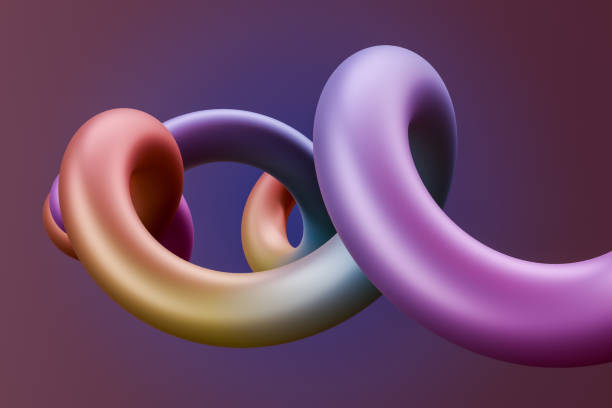 istock Abstract colourful curvy shapes 2169513504