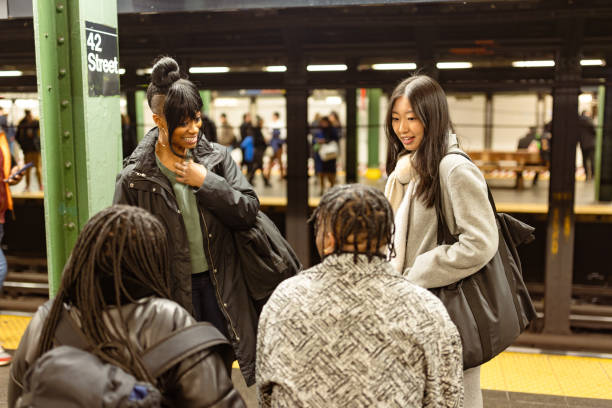 istock Multiracial Students Gather at a New York Subway Station 2169523741