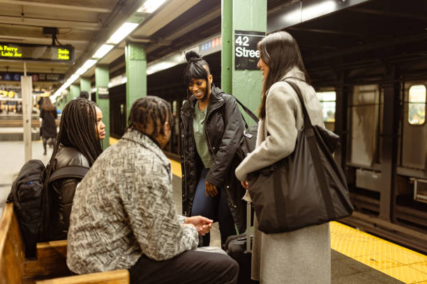 istock Diverse Students Gather at NYC Subway Station 2169523743