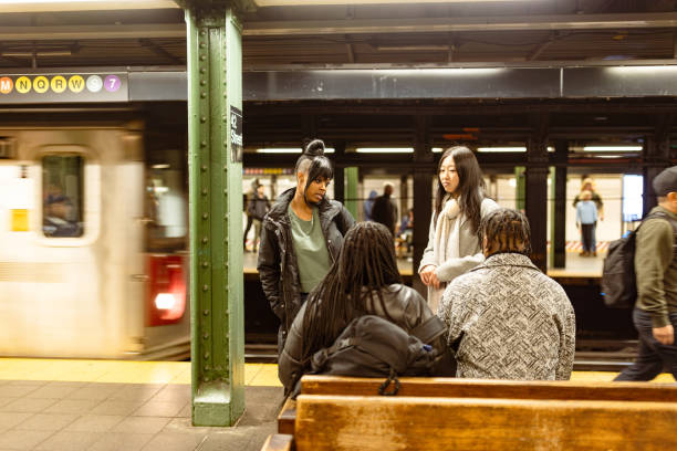 istock Diverse Students Waiting at New York Subway Platform 2169523748