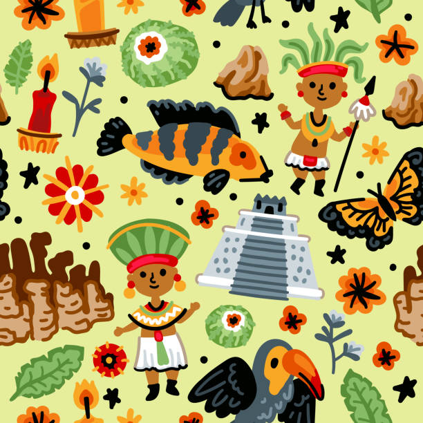 Aztec Pattern Kids 40+ Aztec Boy Stock Photos, Pictures & Royalty-Free Images - iStock
