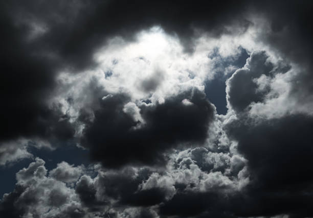 Cloud storm sky dark rain lightning thunder stoumy typhoon Nature light scene rainy atmosphere damage effect carbon dioxide dust air pollution 2.5 Pm, texture nature windstorm weather skyscape.