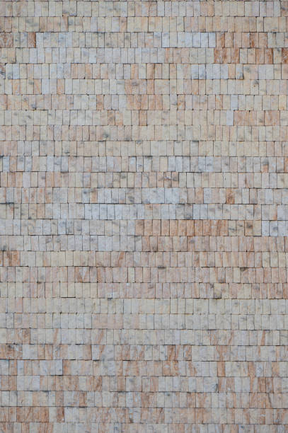 istock Detailed texture of a brick mosaic wall 2169529108