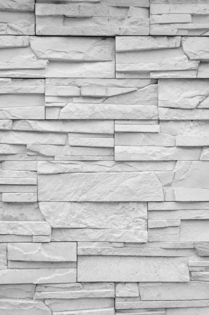 istock Stacked stone wall with clean lines 2169529470