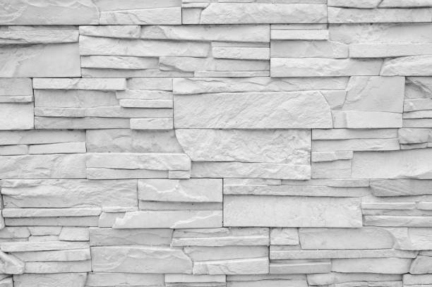 istock Stacked stone wall with clean lines 2169529473