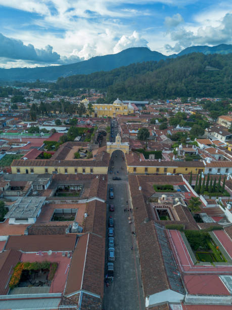 istock A vertical view from a drone of Antigua Guatemala 2169532155