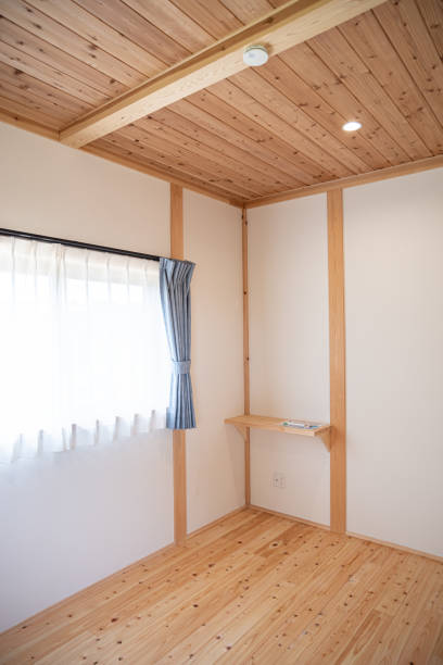 istock Detached house made from natural materials 2169536469