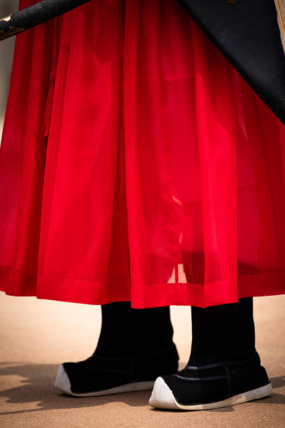 Woman in red dress, Model Studio Shoot, Shopping Concept