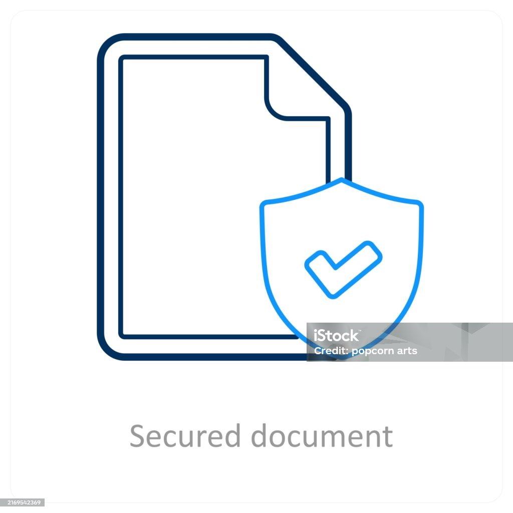 Security Library File File Security Stock Illustration - Download Image Now - Concepts ...