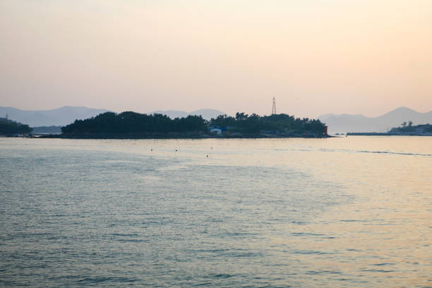 istock tranquil and idyllic sea in the late afternoon 2169549732