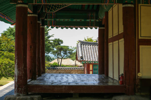 istock old traditional Korean building 2169549758