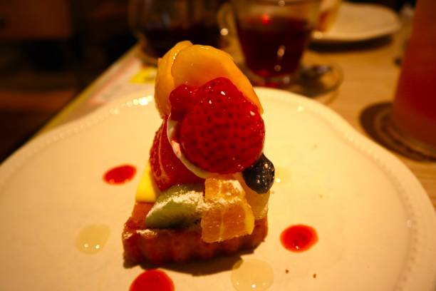 istock Fruit tart I had at a cafe in Tokyo 2169550847
