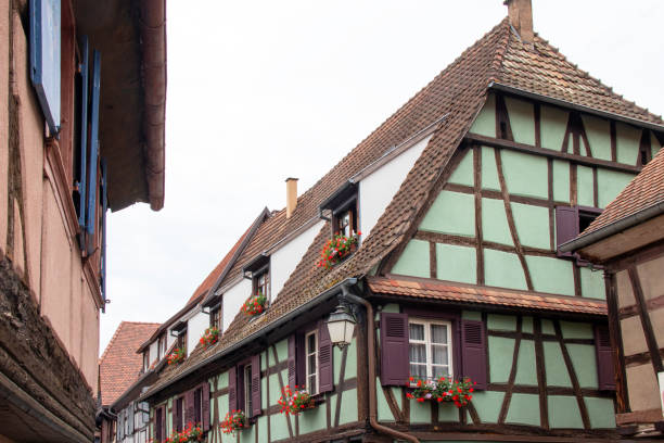 istock Half-timbered houses. Dambach-la-ville 2169553067
