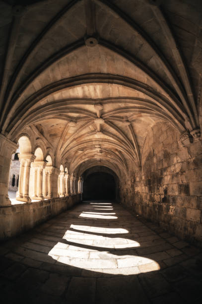 istock Ancient church in Spain with lights and darks 2169556521