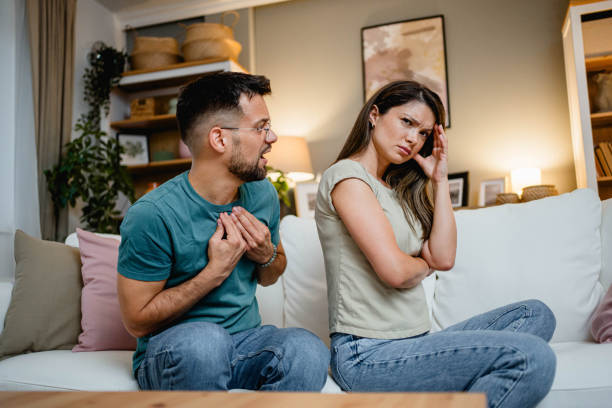 istock Young woman feeling upset after a fight with her husband 2169567199
