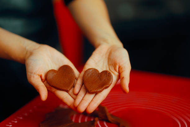 Traditional Gingerbread hearts at the Beer Fest, Munich, Germany