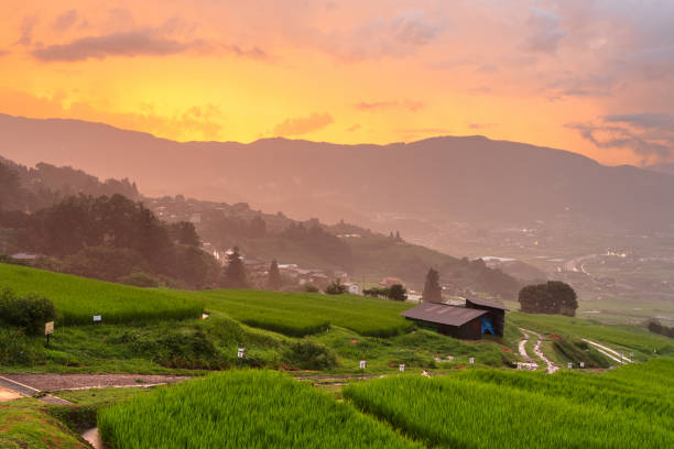 istock Obasute, Nagano, Japan Rice Terraces 2169581602