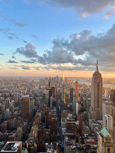 istock Manhattan New York Skyline at Sunset 2169586071