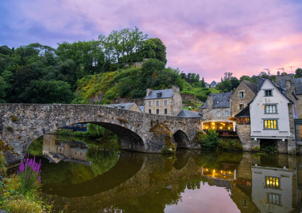 istock Port de Dinan, Brittany, evening 2169608590