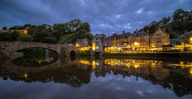 istock Port de Dinan, Brittany, nighttime 2169608602
