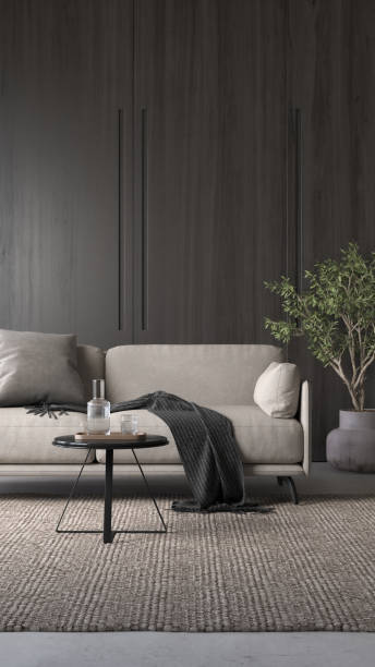 istock Modern style conceptual interior room 3d illustration 2169615402