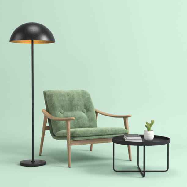 istock Modern style conceptual interior room 3d illustration 2169615411