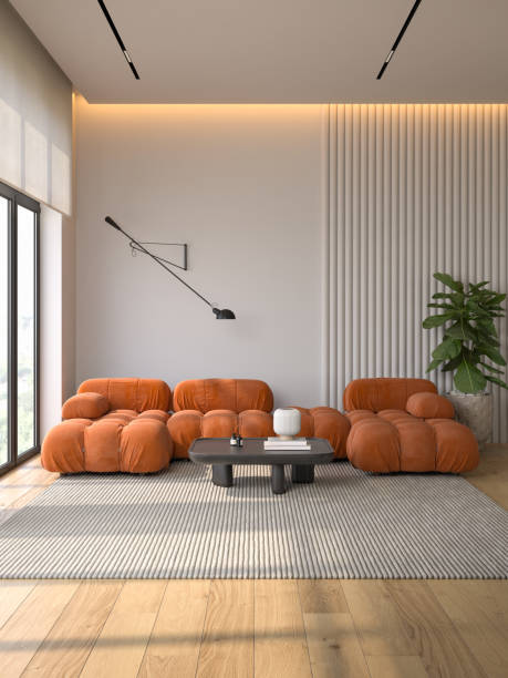 istock Modern style conceptual interior room 3d illustration 2169615640