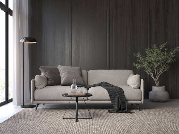 istock Modern style conceptual interior room 3d illustration 2169615671