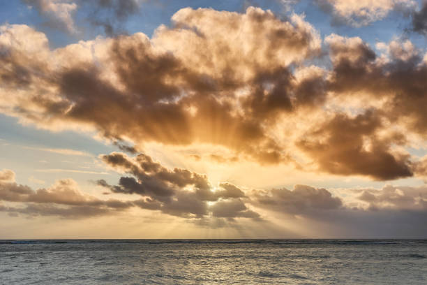 istock Beautiful sunset over the ocean 2169621358